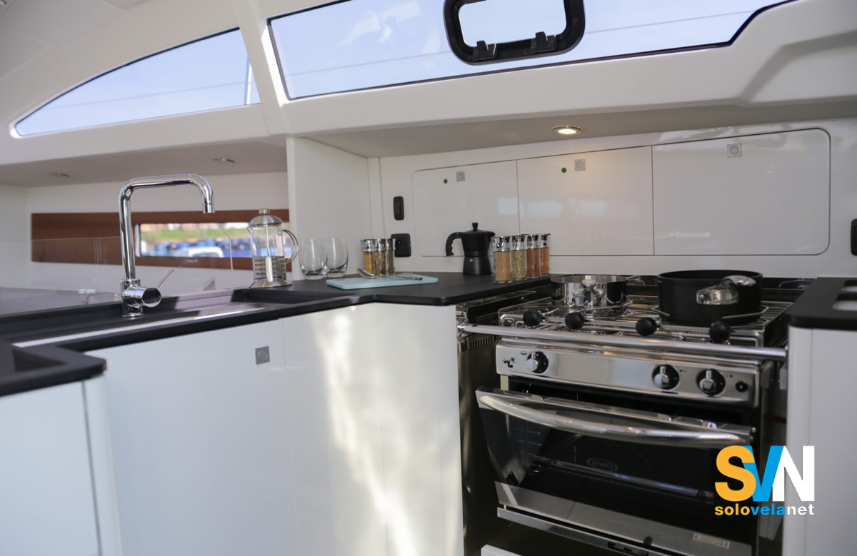 La cucina dell'RM 1070+