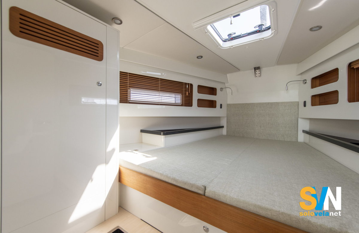La cabina di poppa dell'RM 1180