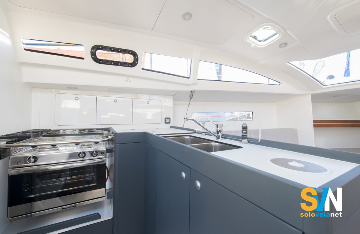 La cucina dell'RM 970