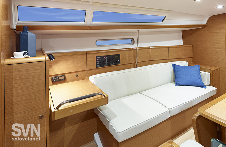 Sun Odyssey 389, il carteggio