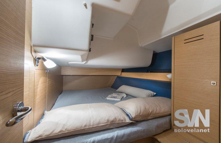 Dufour 460 GL - cabina di poppa