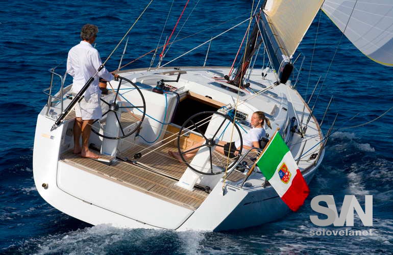 Grand Soleil 43 new - visto di poppa