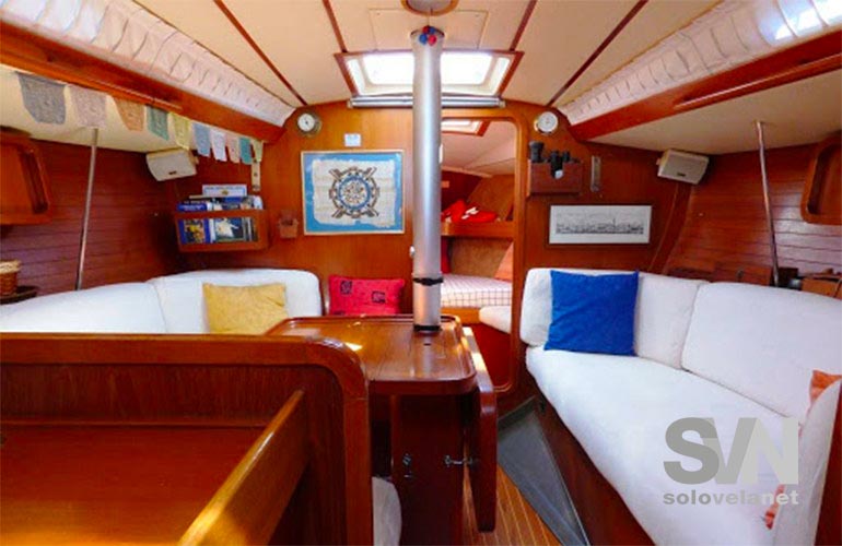 Grand Soleil 343, la dinette