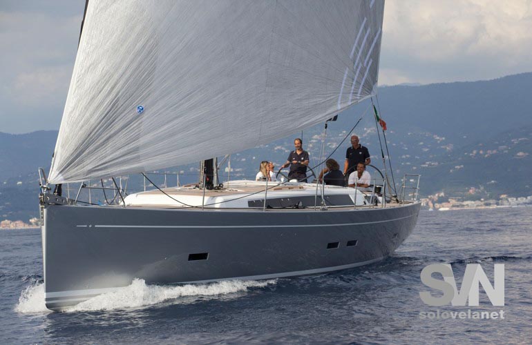 Grand Soleil 50, la prua