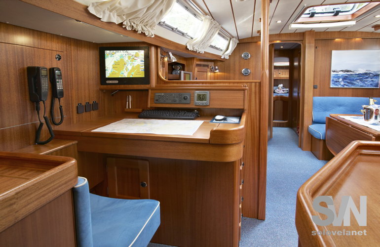 Hallberg Rassy 48 MkI, il carteggio
