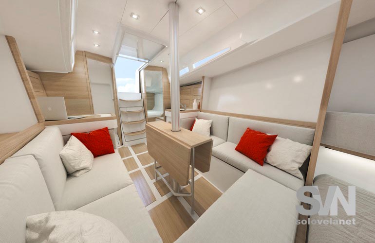 Grand Soliel 34, dinette