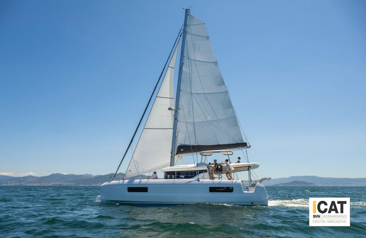 Lagoon 43, in navigazione