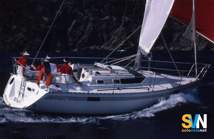 Oceanis 320, al lasco