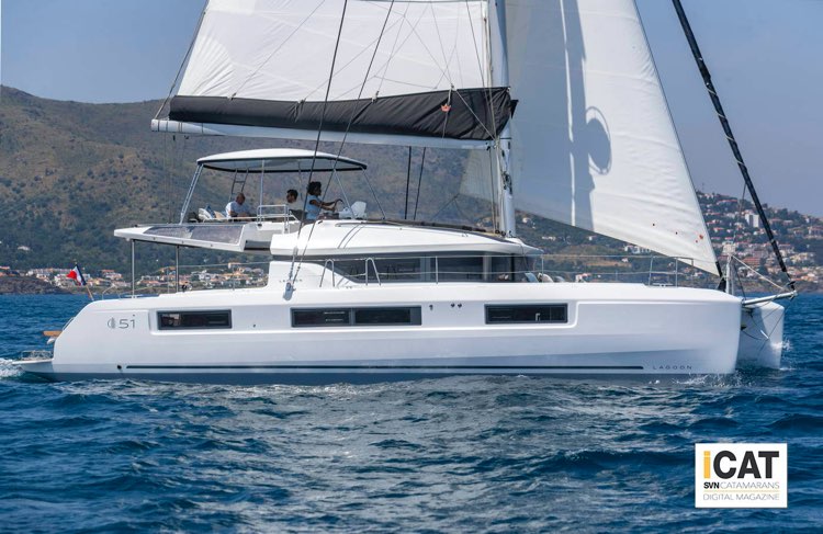 Lagoon 51, in navigazione