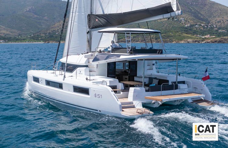 Lagoon 51,  di bolina