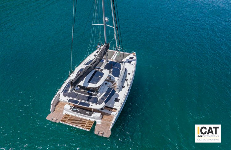 Lagoon 51,  alla fonda dal drone