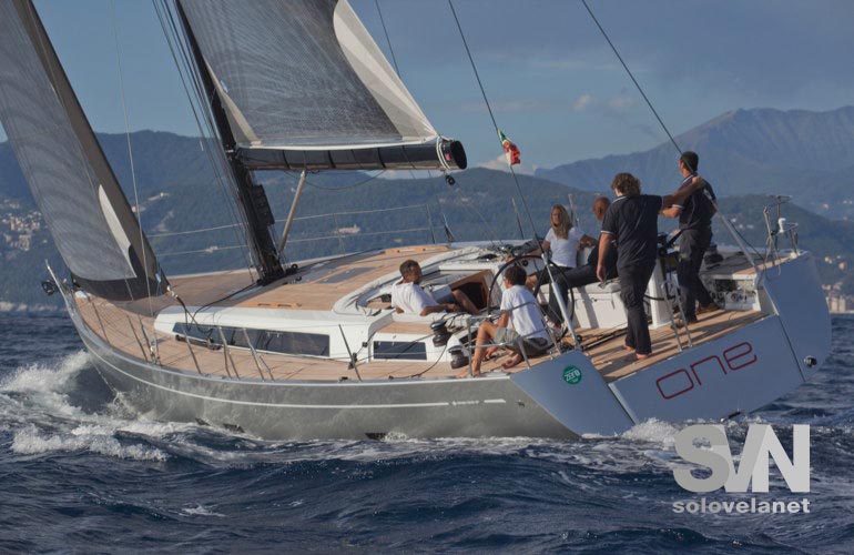 Grand Soleil 50, la poppa