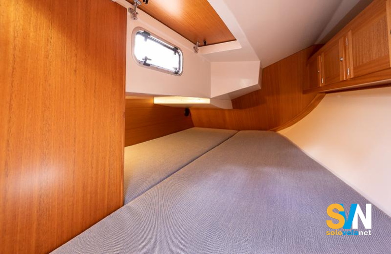 La cabina di poppa del Faurby 420