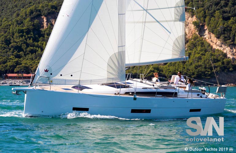 Dufour 430 GL - di bolina