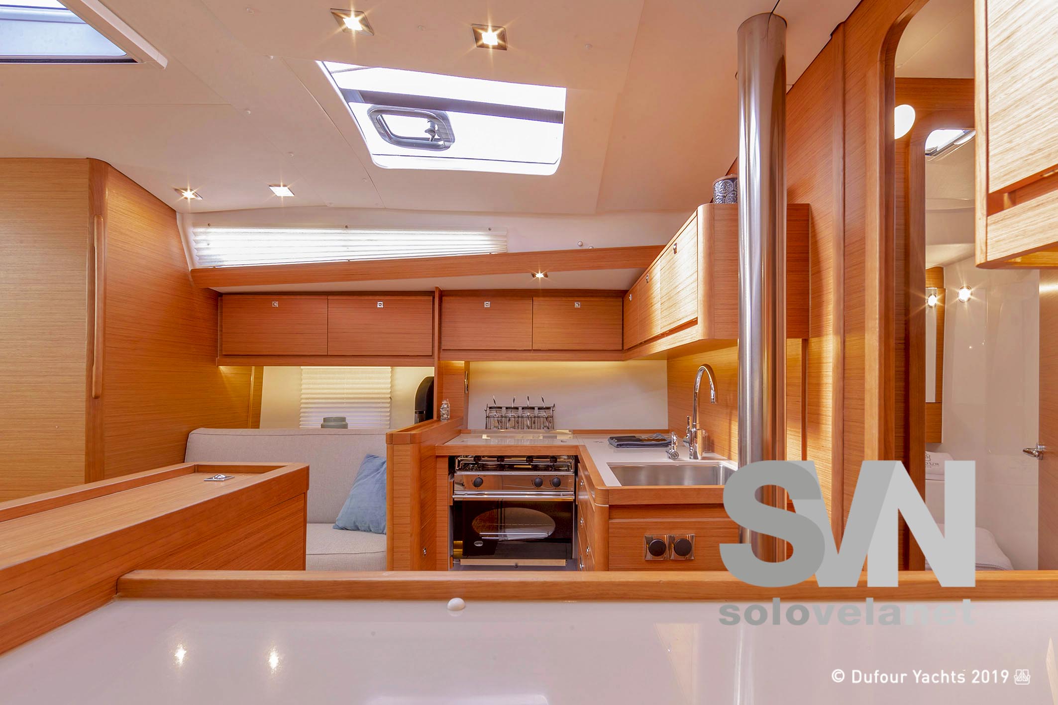 Dufour 430 GL - la cucina