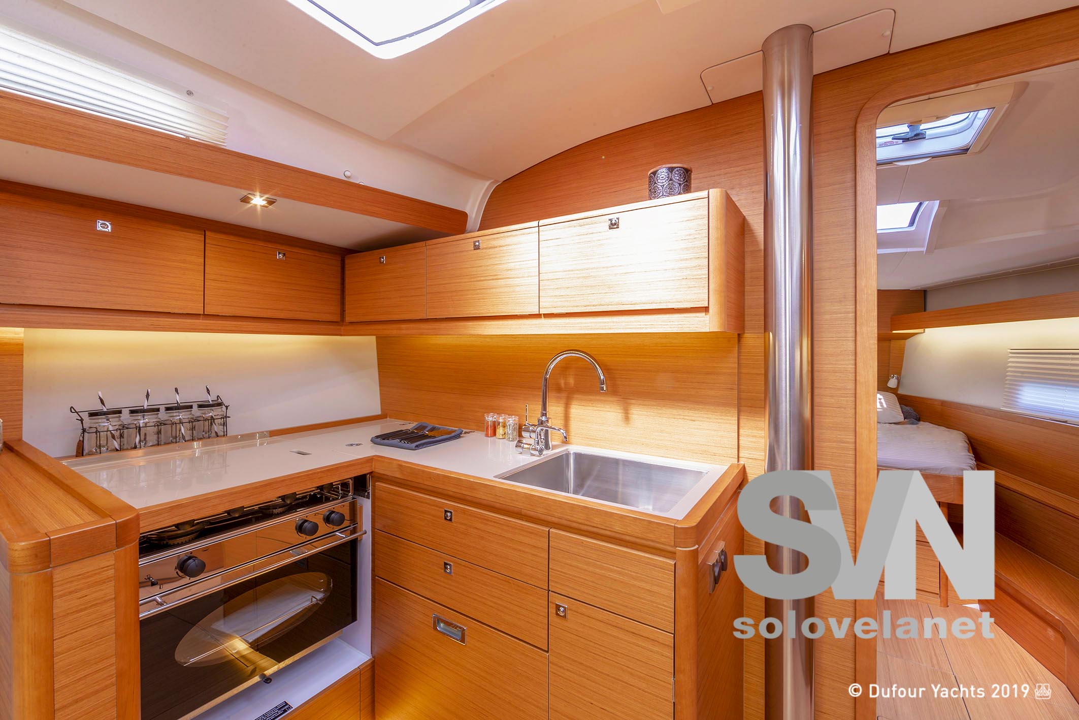 Dufour 430 GL - la cucina 2