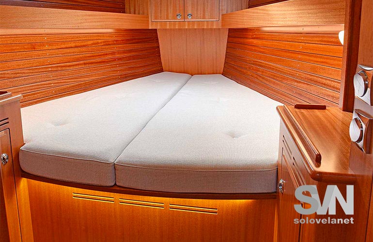 Hallberg Rassy 340 - cabina di prua