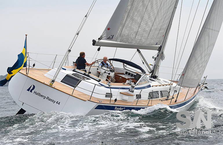 Hallberg Rassy 44 - vista di poppa