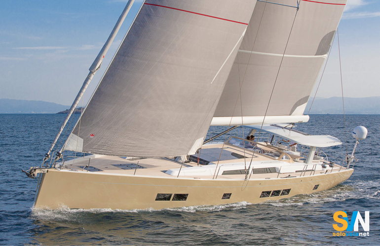 Hanse 675 di bolina