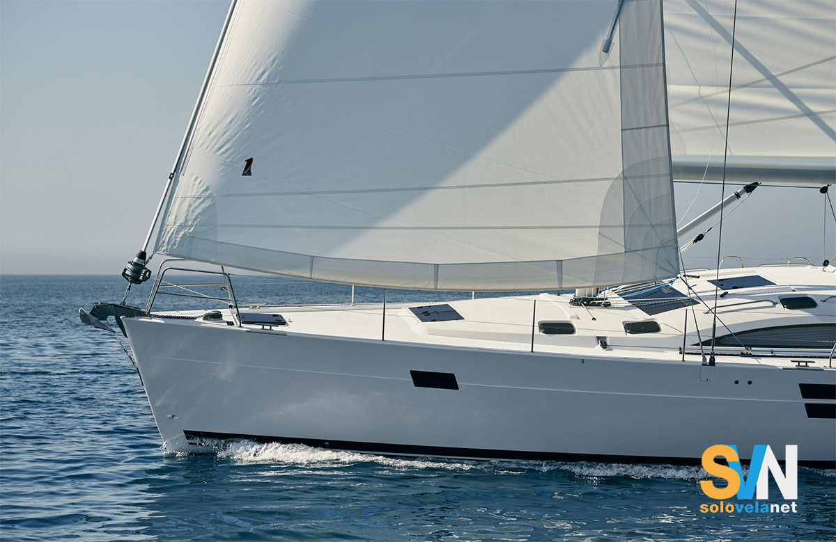 L'Impression 50.1, la prua in primo piano