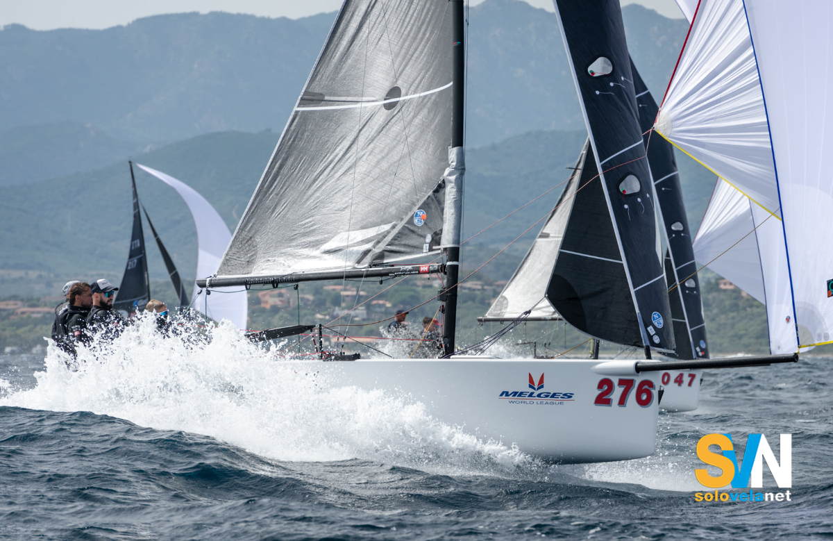 Il Melges 20 in regata