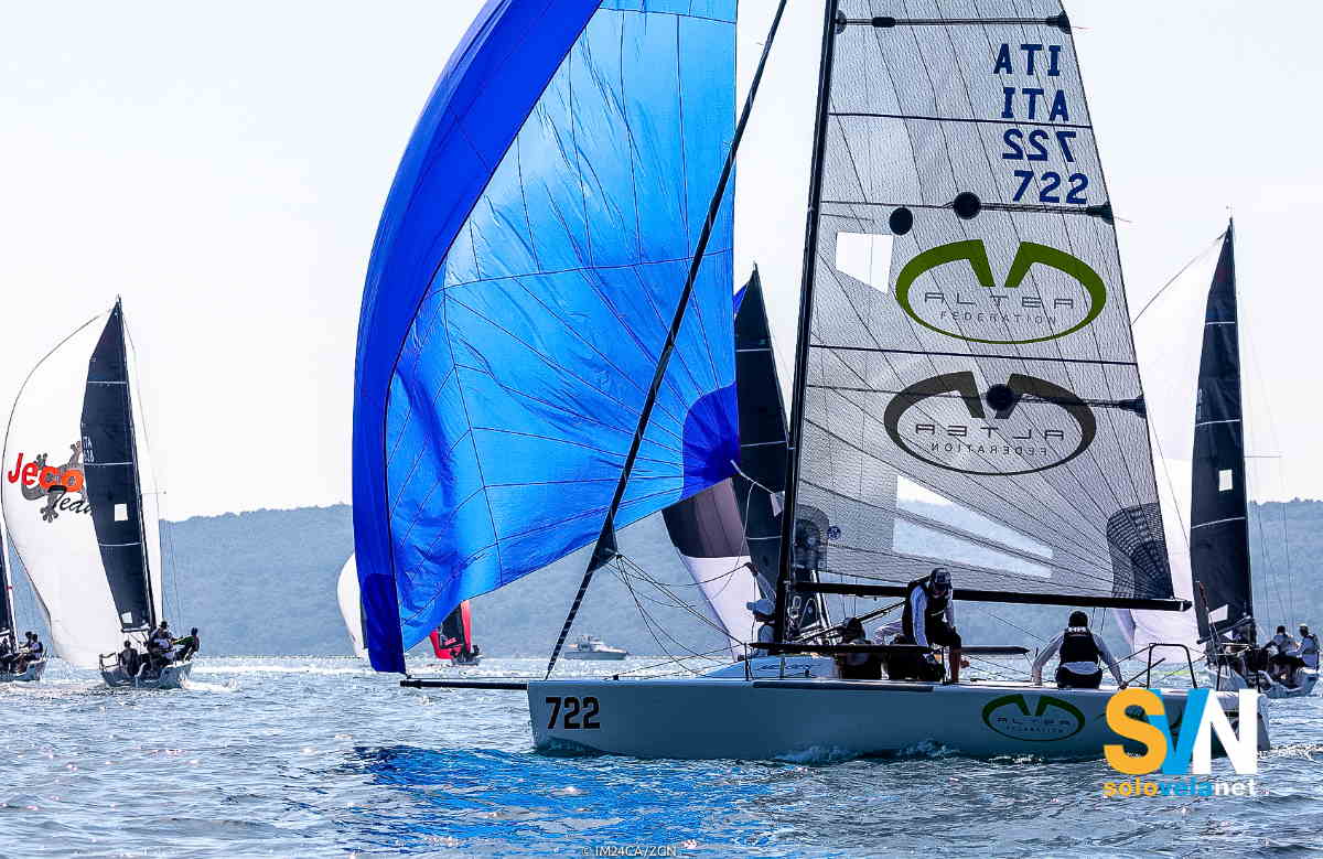 Il Melges 24 in regata