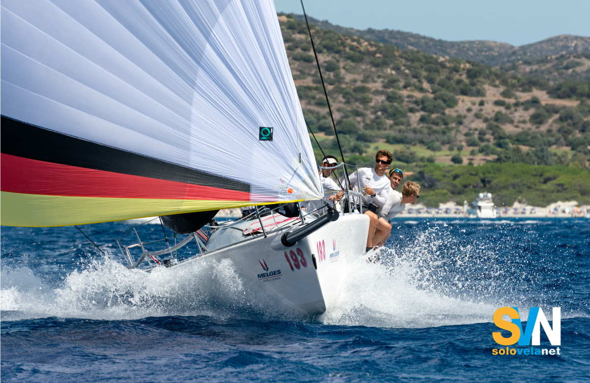 Il Melges 32 in regata