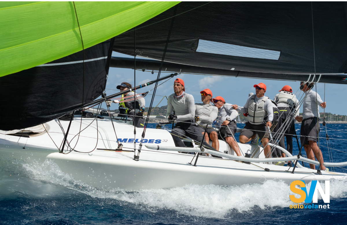 Il Melges 32 in regata