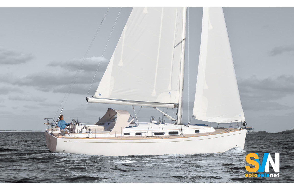 Il Moody 41 AC in navigazione