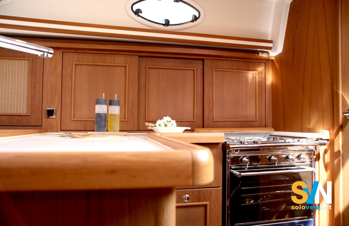 La cucina del Moody 41 AC