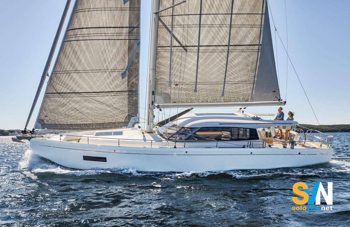 Il Moody 41 DS in navigazione