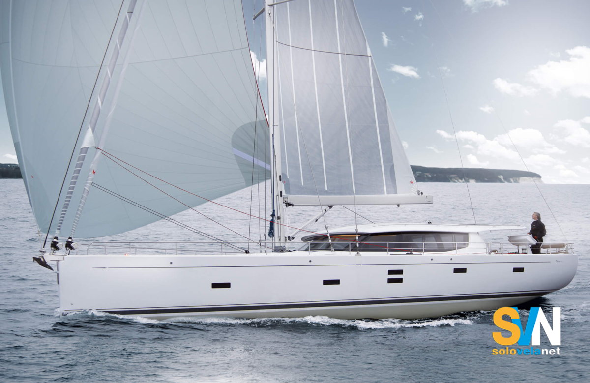 Il Moody 54 DS in navigazione