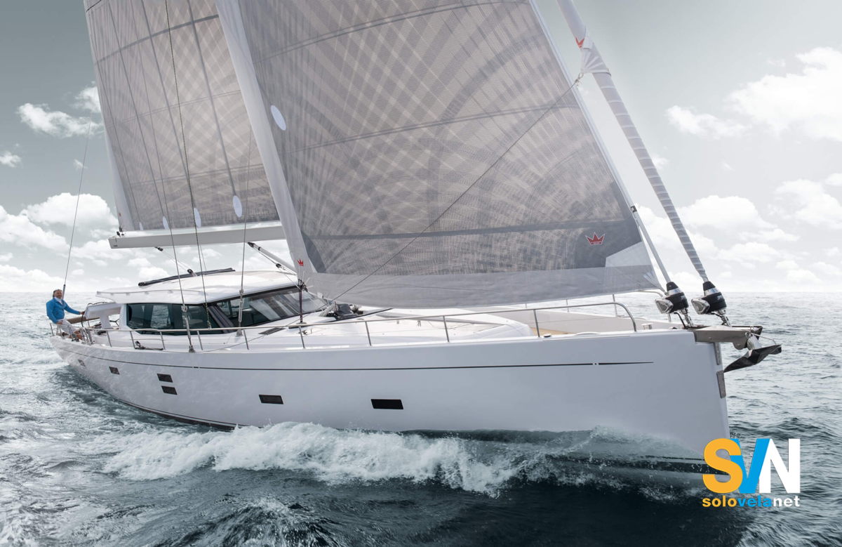 Il Moody 54 DS in navigazione