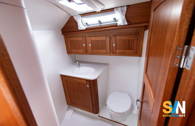 Il bagno del Nordship 360 DS