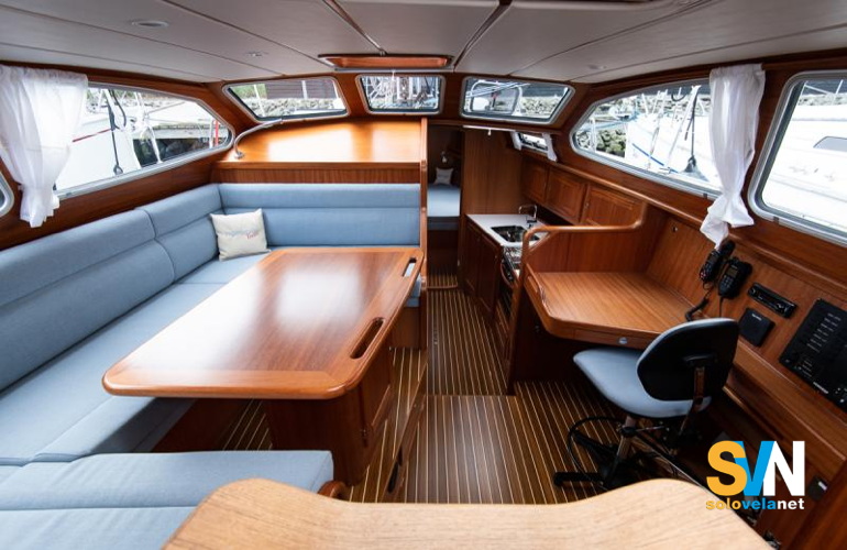 Il deck saloon del Nordship 360 DS