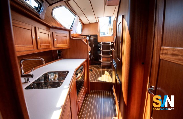 La cucina del Nordship 380 DS