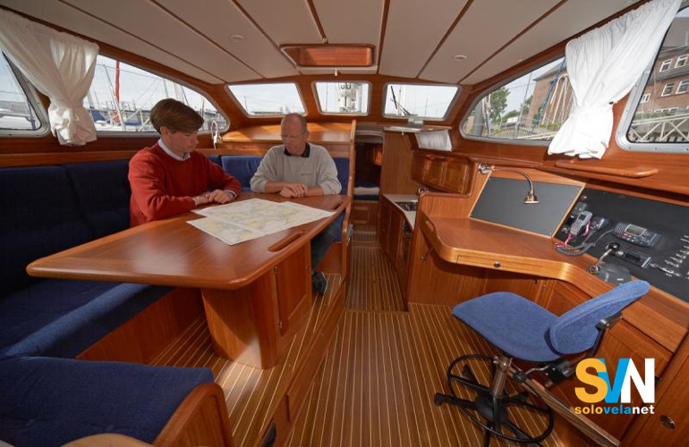 La dinette del Nordship 380 DS