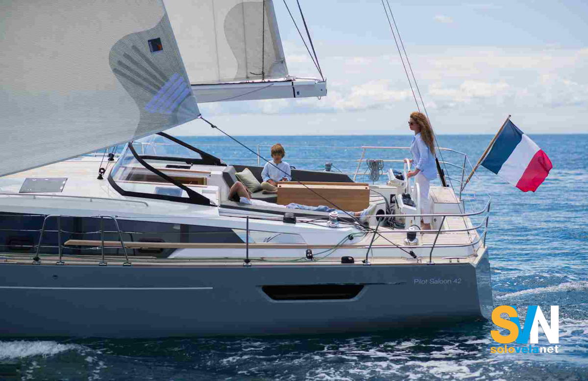 Il Pilot Saloon 42 in navigazione
