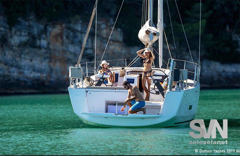 Dufour 390 GL - alla fonda