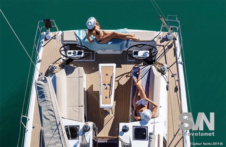 Dufour 390 GL - il pozzetto