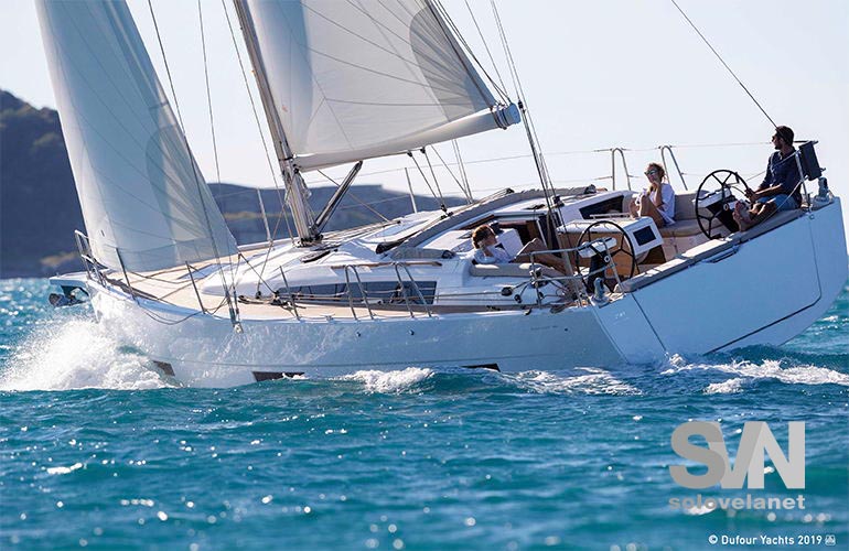 Dufour 390 GL - di bolina