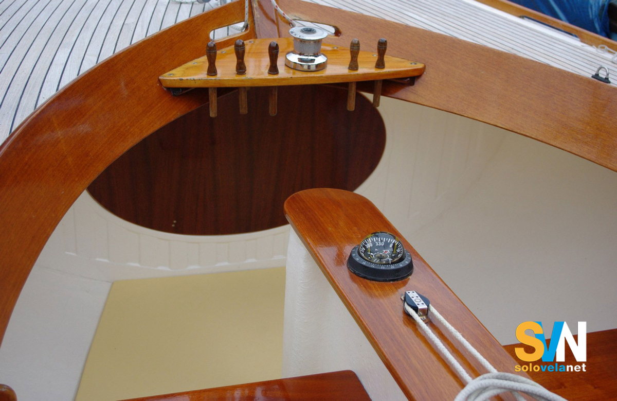 Un particolare del pozzetto del Tofinou 7