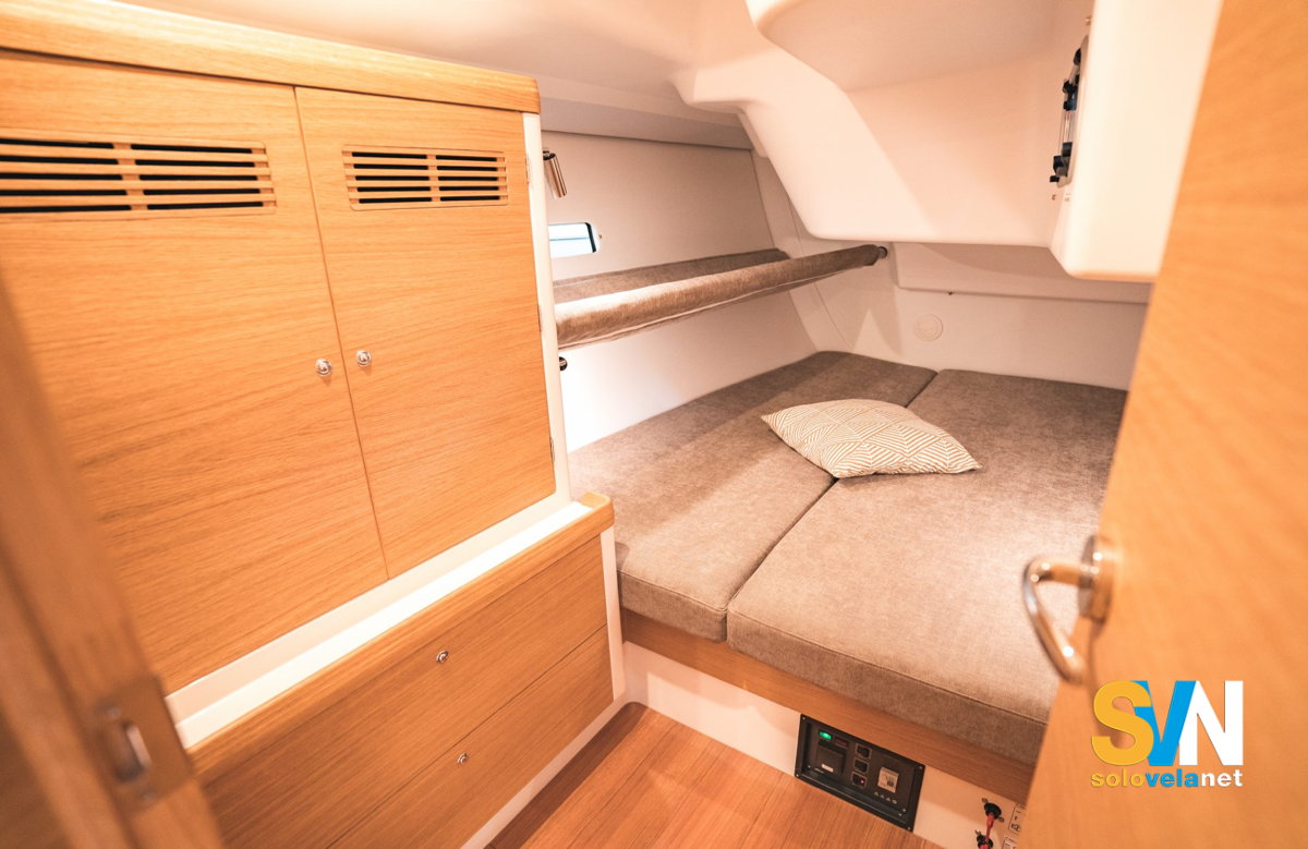 Una delle cabine di poppa dell'XP 50