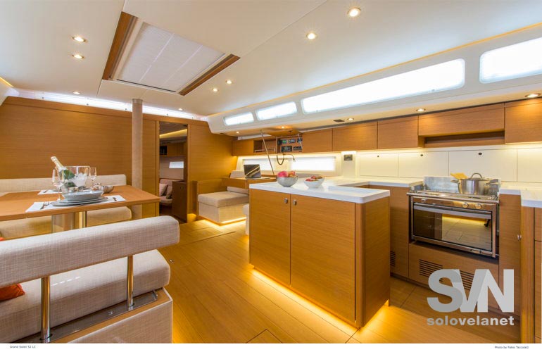 Grand Soleil 52 LC - la cucina