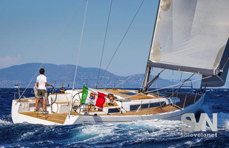 Grand Soleil 47, di poppa