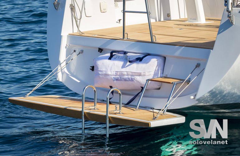 Grand Soleil 47, la plancetta