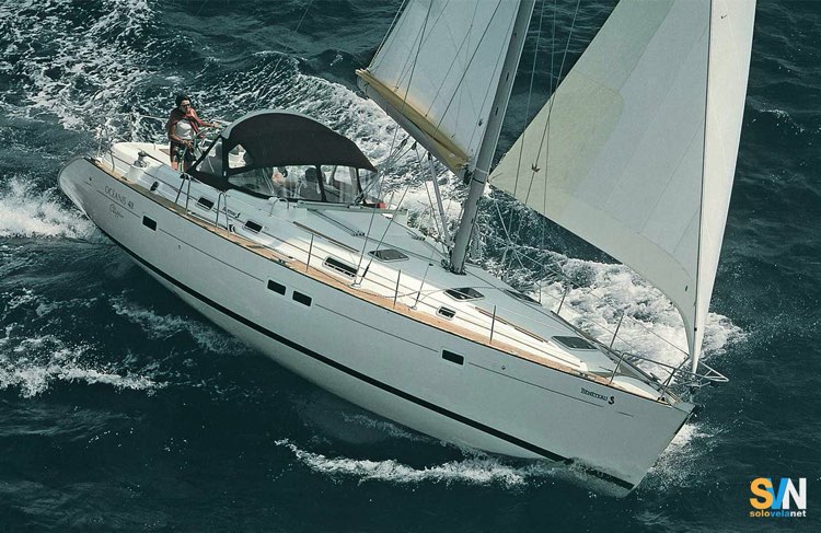 Oceanis 411 in navigazione