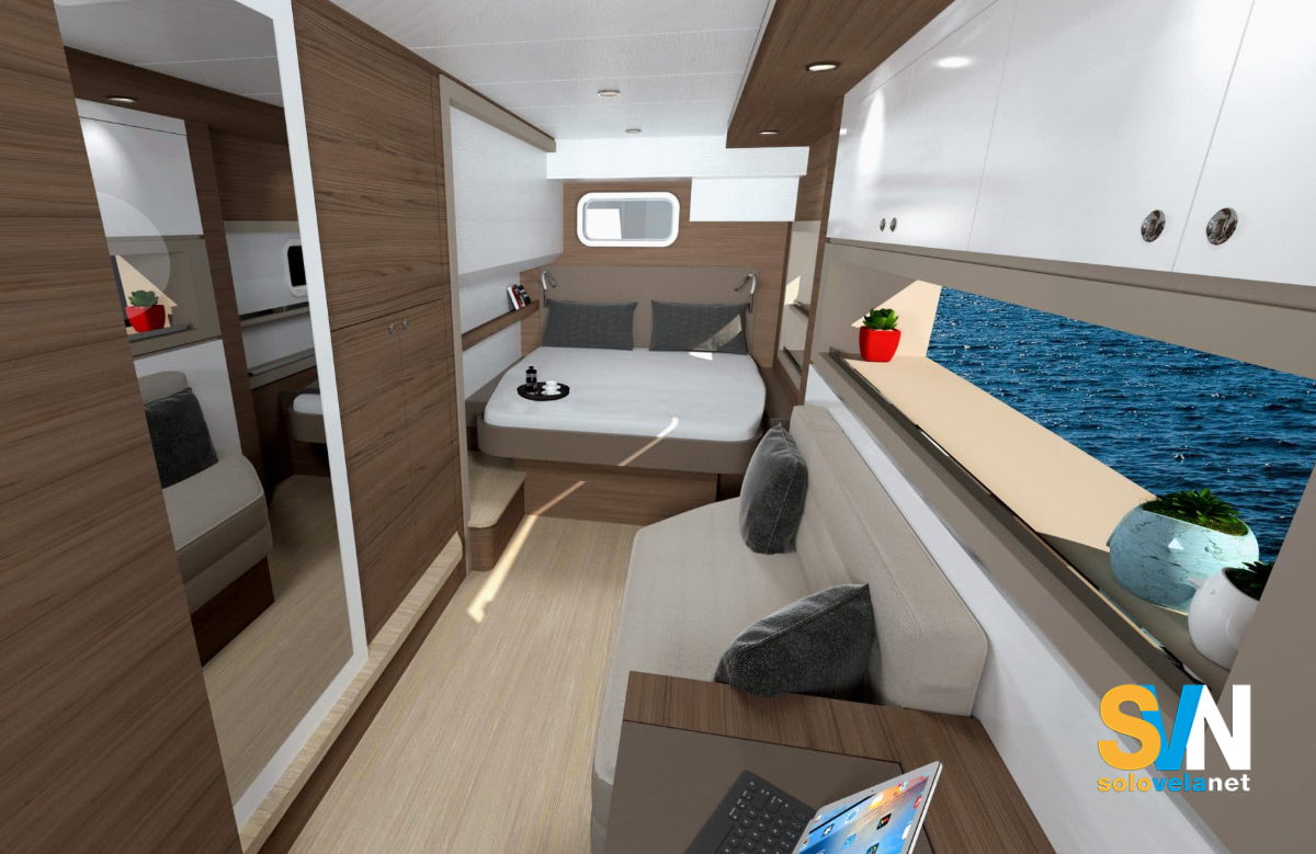 Una delle cabine del Bali 4.4