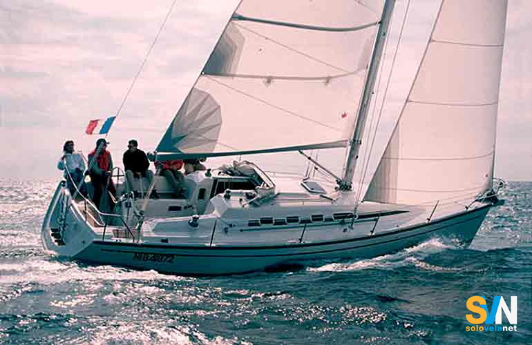 Dehler 36 SQ, di bolina