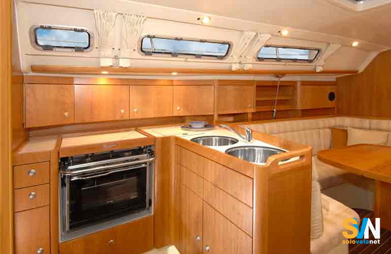 Dehler 36 SQ, la cucina
